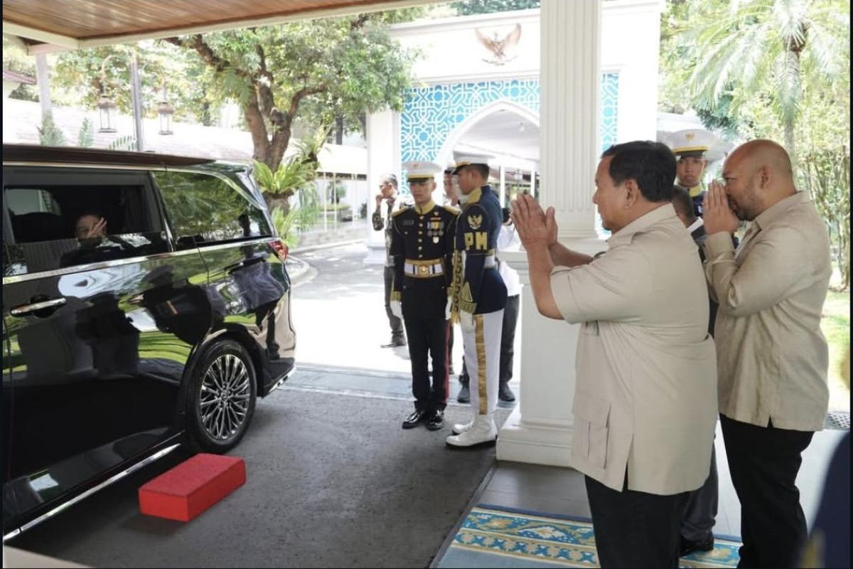 Megawati bertemu Prabowo di Istana