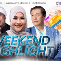 HL Weekend Highlight Opick, Zaskia Adya Mecca, Chef Harada