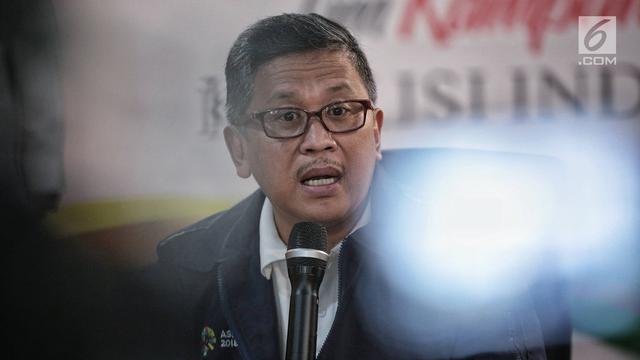 Sekretaris TKN Hasto Kristiyanto Beberkan Refleksi Akhir Tahun 2018