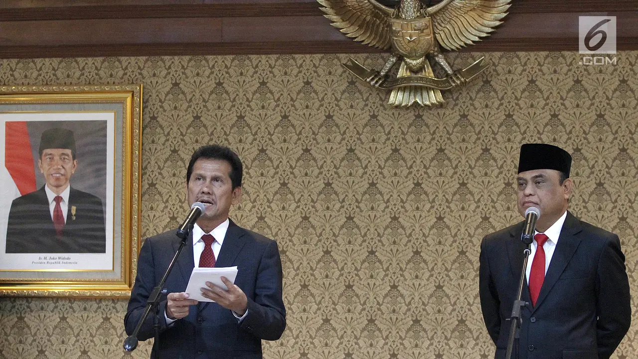 Sertijab MenPAN RB Syafruddin