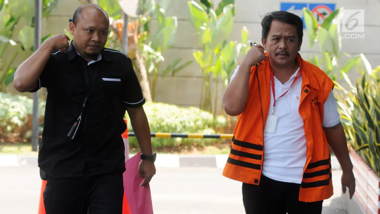 KPK Perpanjang Masa Penahanan Bupati Labuhanbatu Pangonal Harahap