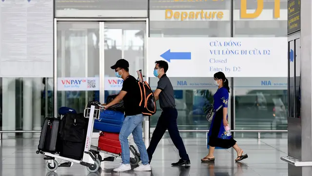 Varian Baru COVID-19 Menyebar di 22 Negara, Bandara Hanoi Vietnam Perketat Pengecekan Pelancong