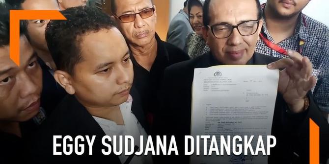 VIDEO: Eggy Sudjana Ditangkap di Ruang Penyidik