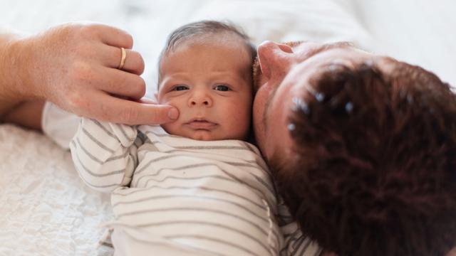 Ilustrasi bayi laki-laki