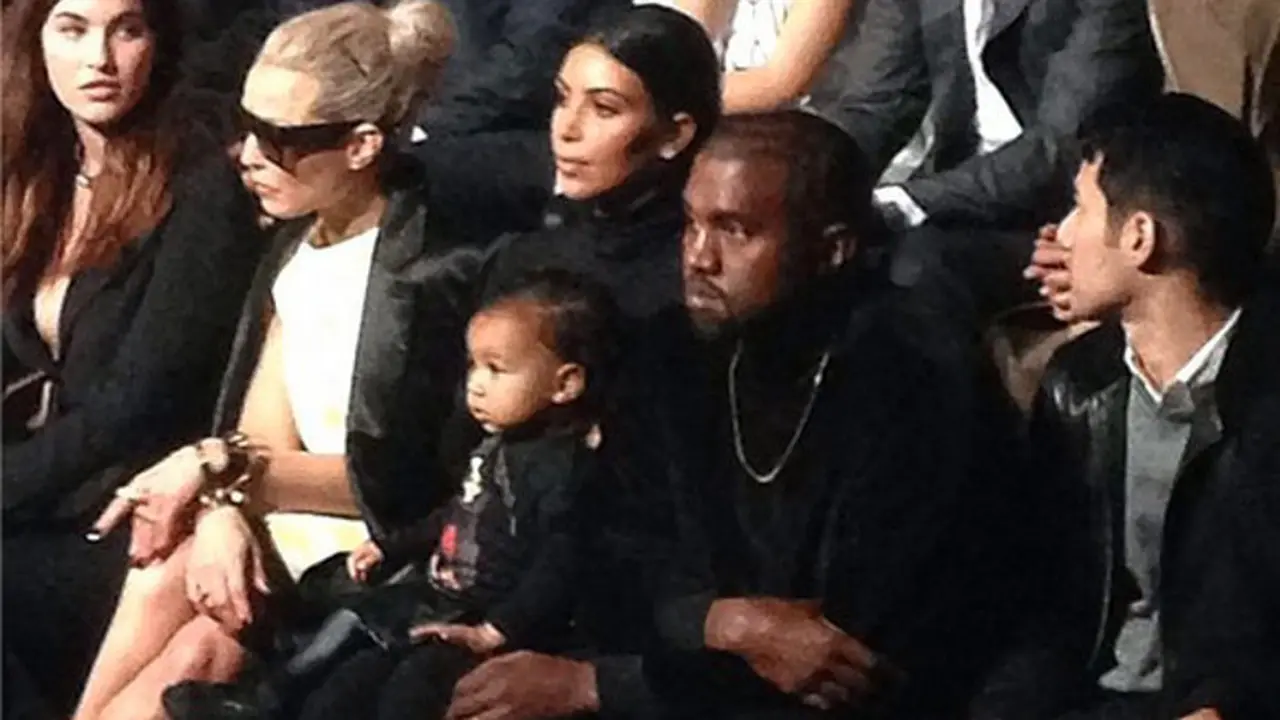 North West on Paris Fashion Week Spring Summer 2015