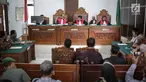 Suasana sidang lanjutan terkait Akta dan SK Pendirian Partai Gerindra dan SK penunjukan para pengurus BPN Prabowo-Sandiaga Uno di PN Jakarta Selatan, Selasa (19/3). Sidang tersebut ditunda kembali hingga minggu depan. (Liputan6.com/Faizal Fanani)