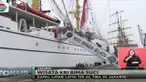 Dalam rangka Hari Anak Internasional, TNI Angkatan Laut pamerkan KRI Bima Suci di Tanjung Priok, Jakarta Utara.