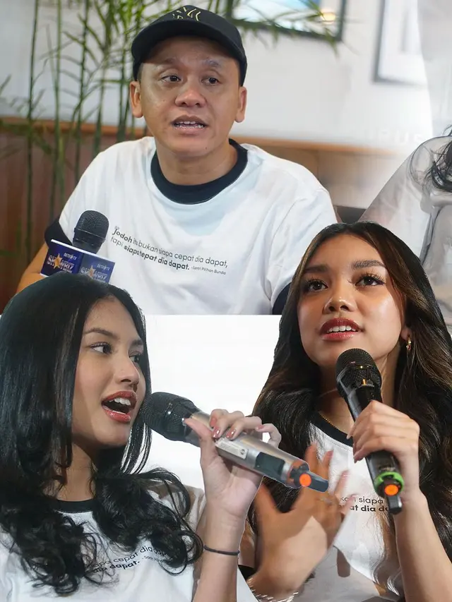 Angling Saragan, Alika Jantinia, dan Naura Ayu (Instagram/santripilihanbunda.official)