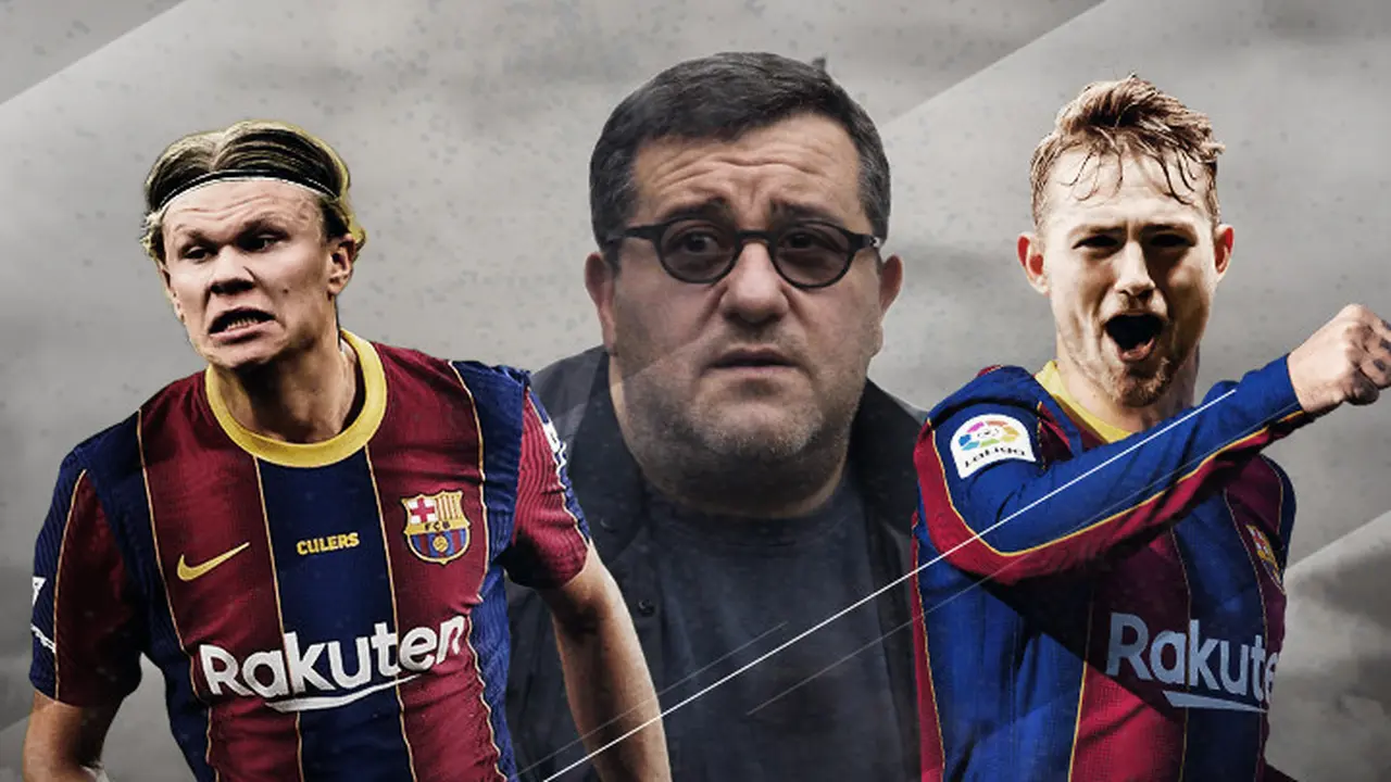 Mino Raiola, Erling Haaland dan Matthijs De Ligt