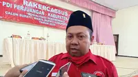 Ketua DPC PDIP Tuban Andi Hartanto. (Adirin/Liputan6.com)