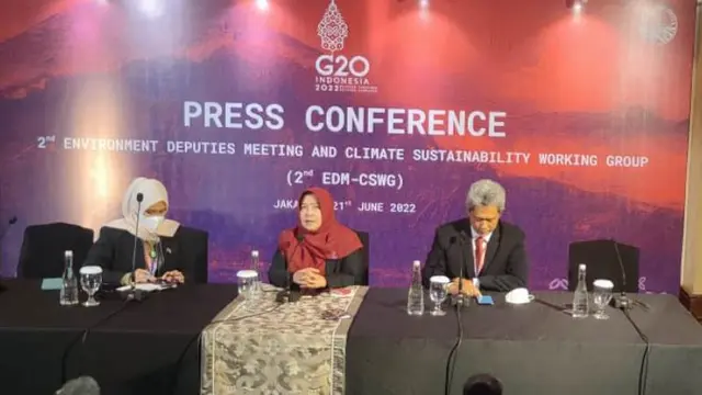 KLHK Bahas Adaptasi Iklim Sampai Emisi Gas Rumah Kaca di Pertemuan Kedua EDM-CSWG G20
