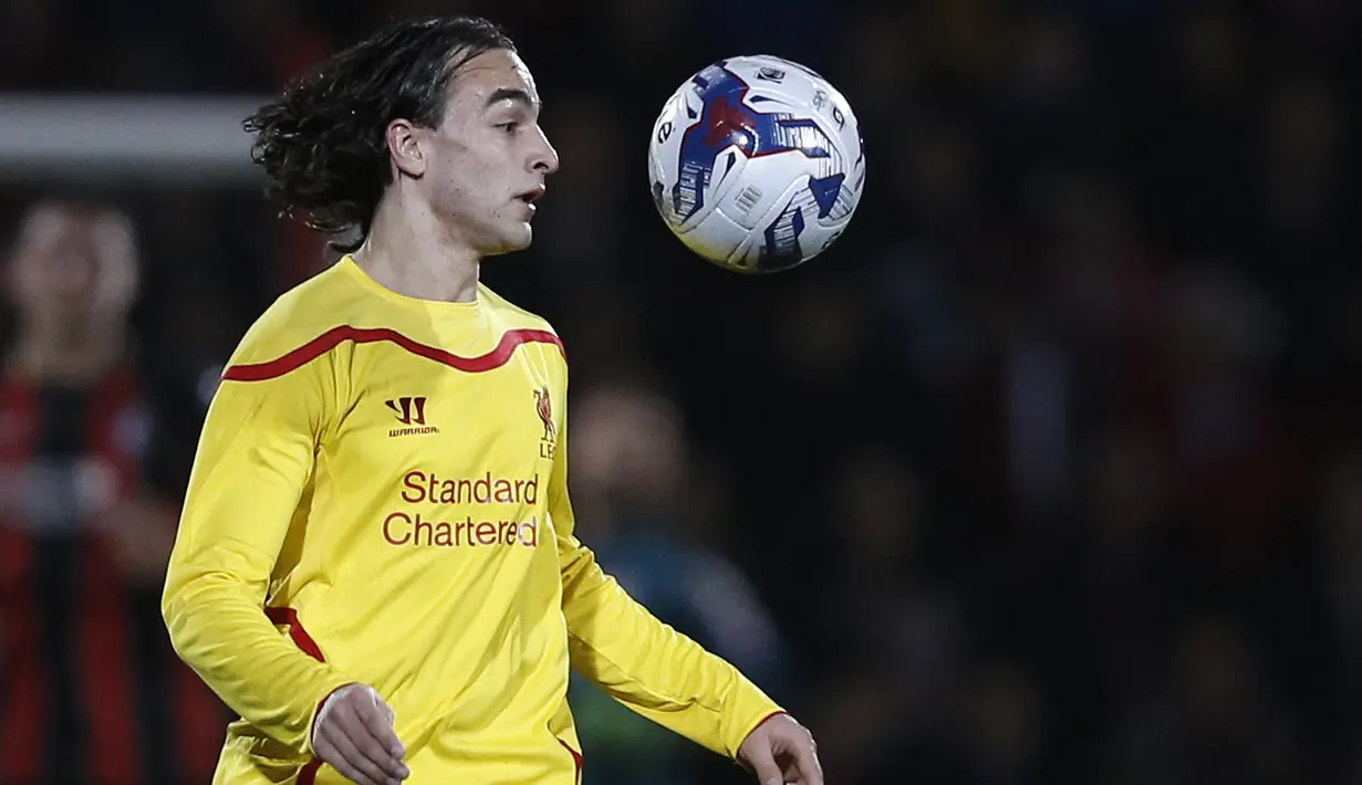 Liverpool berniat melepas pemain Serbia, Lazar Markovic dengan tawaran sekitar 7 juta pound. (AFP/Adrian Dennis)