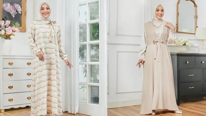 Gaya Hijab ala Aurel Hermansyah. (instagram/aurelie.hermansyah)