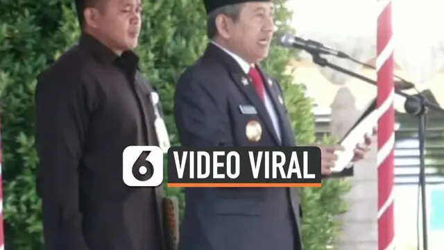 Gubernur Sulawesi Barat kembali viral di sosial media akibat lkeliru membaca tekst pancasila saat upacara hari Pahlawan lalu. Kejadian ini adaah yang kedua kalinya terjadi setelah gubernur juga keliru membaca teks pancasila saat upacara sumpah pemuda...