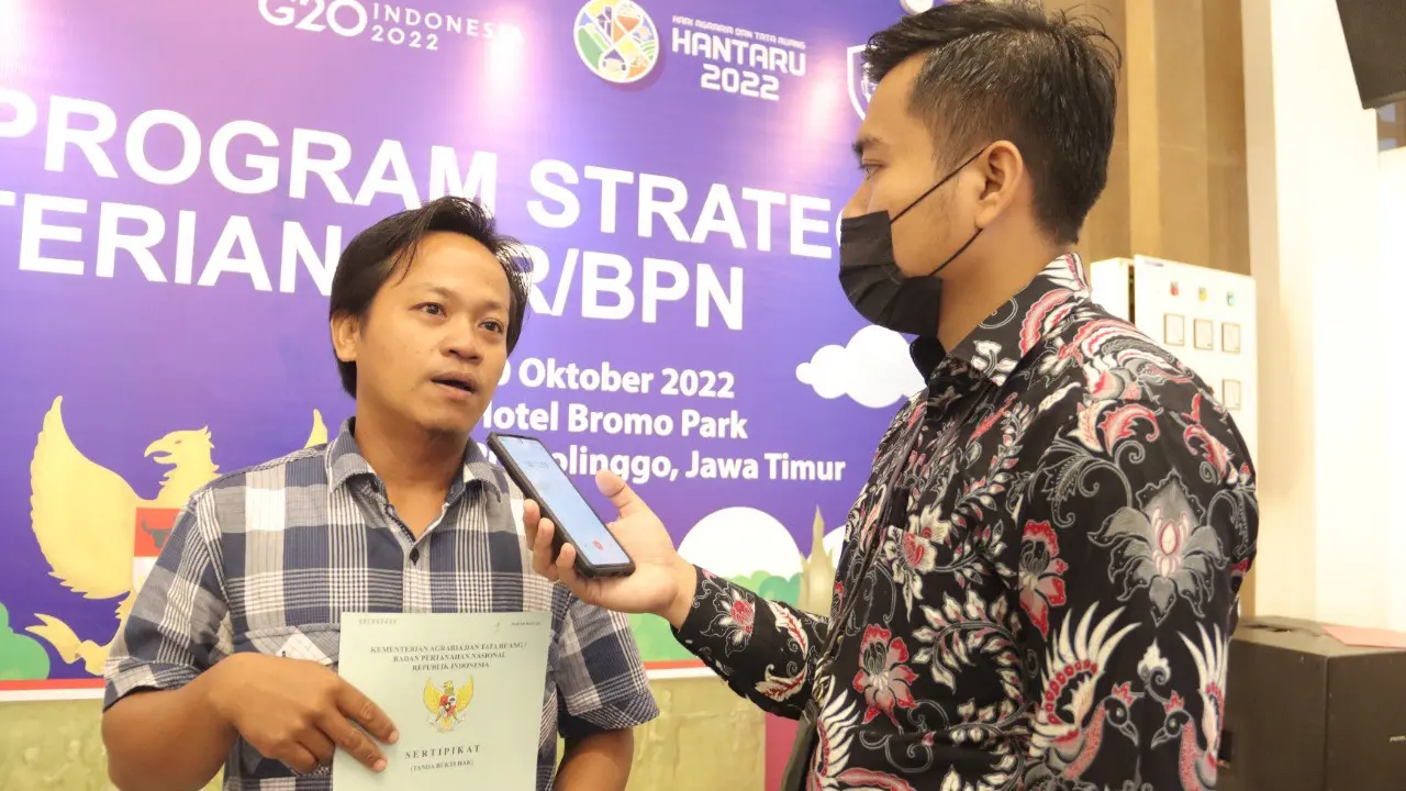 Cerita Pedagang Asongan Dapat Sertipikat Tanah, Bersyukur Mudah dan Gratis