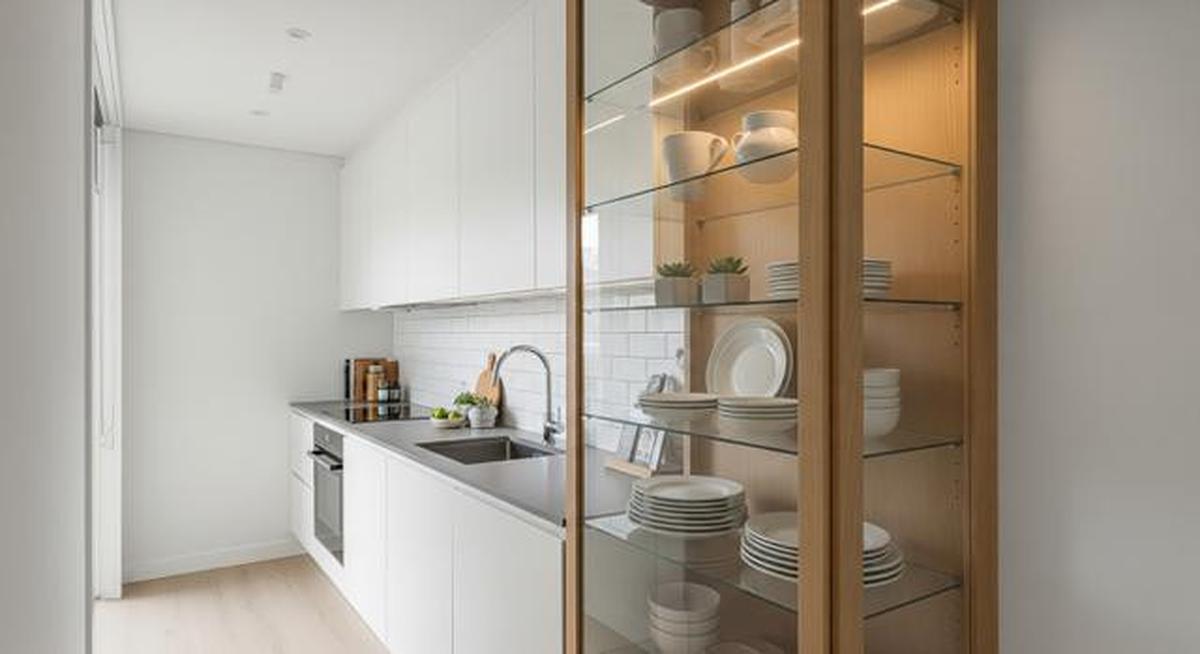 8 Model Etalase Dapur Minimalis 2025, Tampilannya Cantik dan Bikin Betah