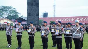 Ini Penyebab Sepuluh Brimob Polda Sumut Dipecat