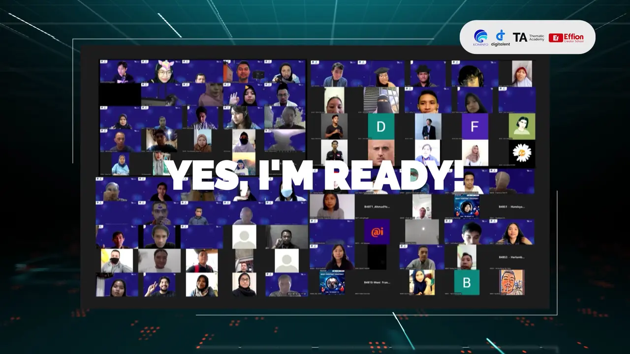 Beasiswa video content creator Kominfo