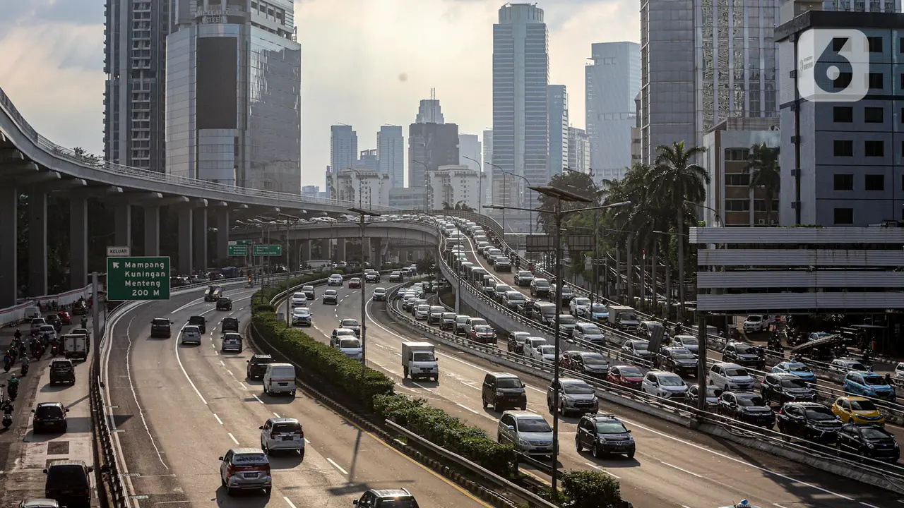 Kemacetan Jakarta di Tengah PSBB