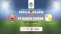 Persija Jakarta vs PS barito Putera
