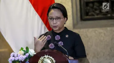 Menteri Luar Negeri RI Retno Marsudi. (Liputan6.com/Faizal Fanani)