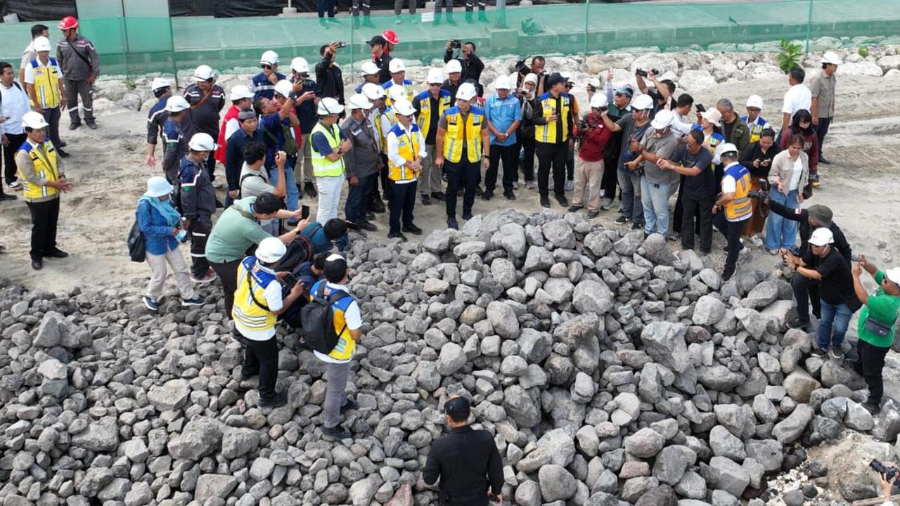 Nilai Proyek Rp260 Miliar, Menko AHY Bangun 5 Breakwater Sepanjang 5,3 Km Cegah Abrasi Pantai Kuta