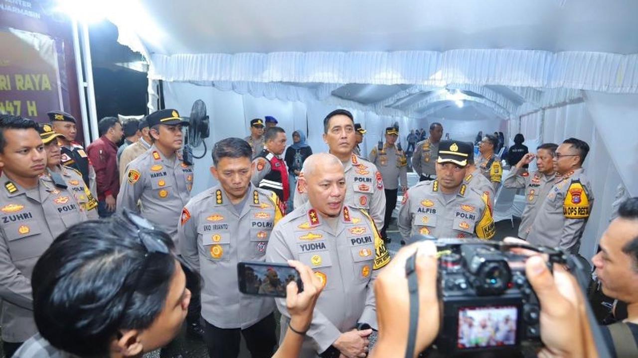 Kapolda Kalsel Pastikan Posko Terpadu Optimalisasi Pengamanan Lebaran Kalsel 2026