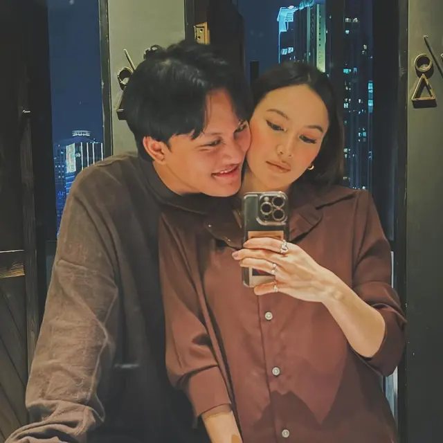 Mahalini dan Rizky Febian