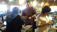 James Johannes , salah satu peserta lelang barang pejabat. (Liputan6.com/Fiki A)