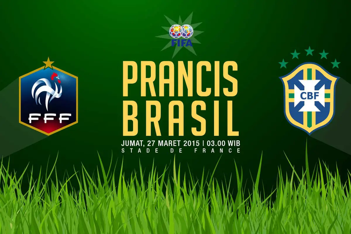 Prancis vs Brasil