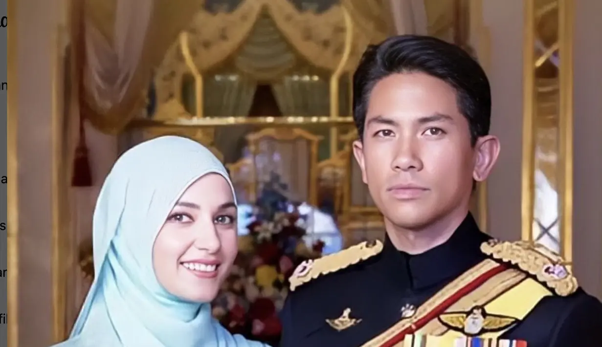 Nuansa klasik terlihat begitu kental pada kebaya kurung yang dikenakan Anisha. Lengan puffy hadirkan pesona yang elegan. [Foto: Instagram/ Anisha Rosnah]