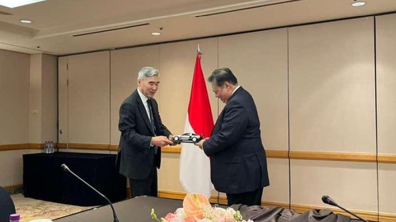 Bertemu Menko Airlangga, Bos Hyundai Tertarik Ikut Proyek Mobil Nasional Indonesia (ist)