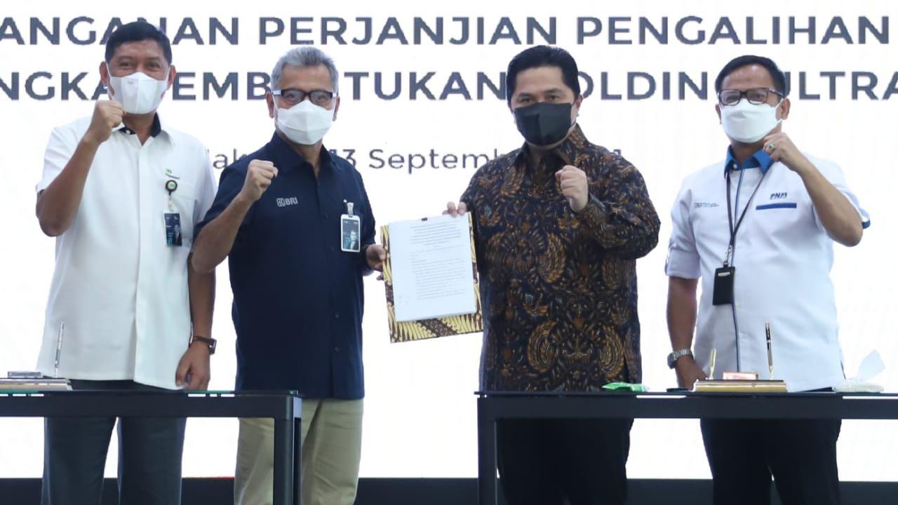 Resmi Dibentuk, Holding Ultra Bisa Menjangkau Layanan Lebih Luas Bagi Masyarakat