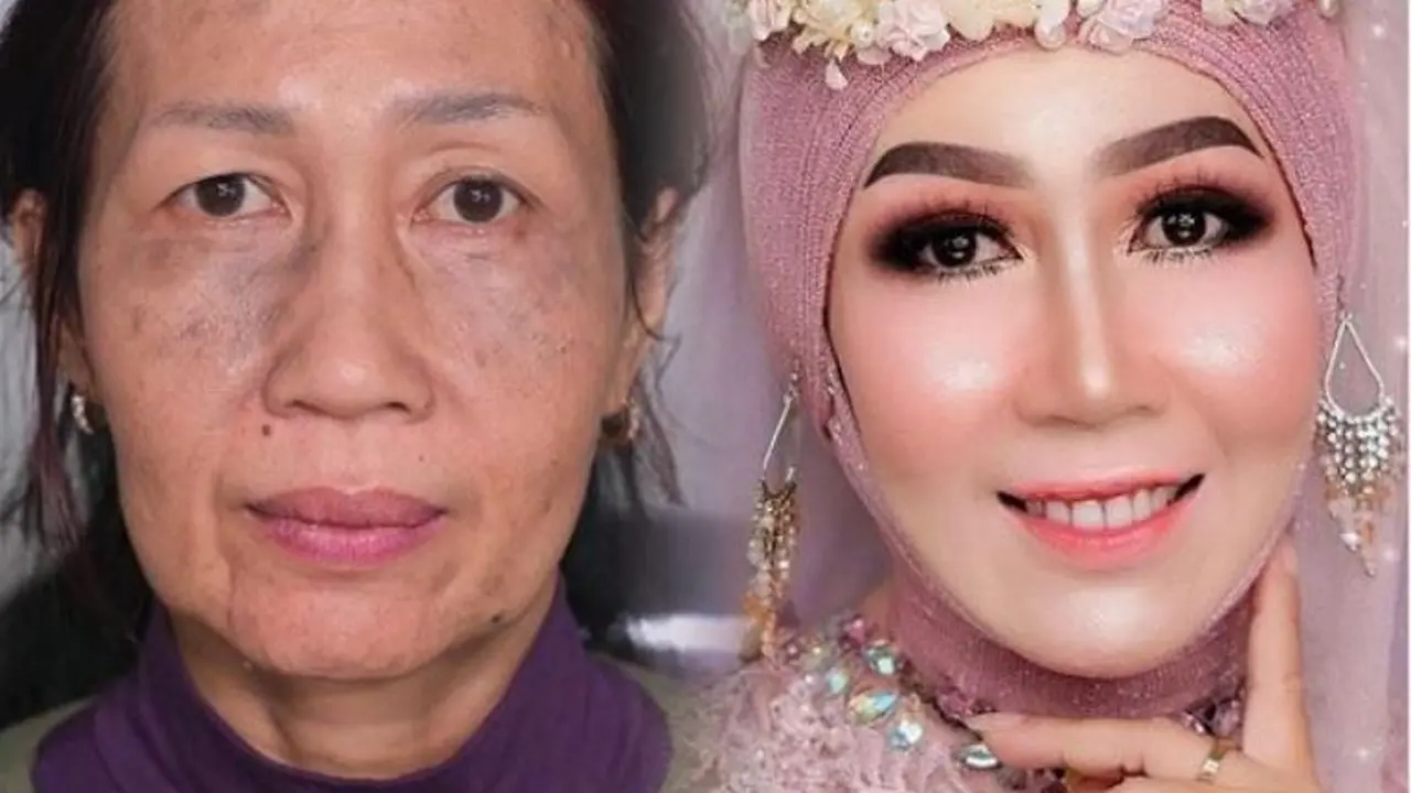 Viral Nenek 60 Tahun Didandani MUA Jadi Mirip Remaja