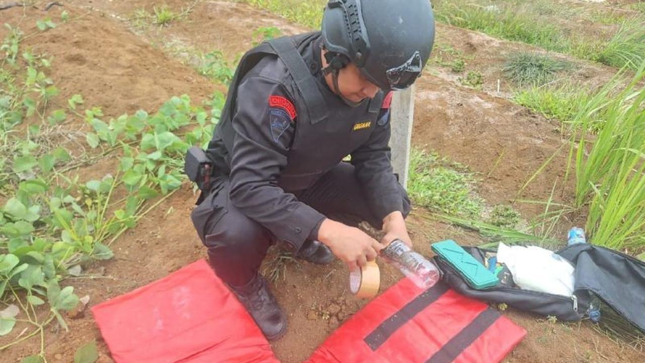 Brimob Polda Sumut Musnahkan Mortir di Tapanuli Selatan: Begini Proses Penjinakan Bom yang Aman!
