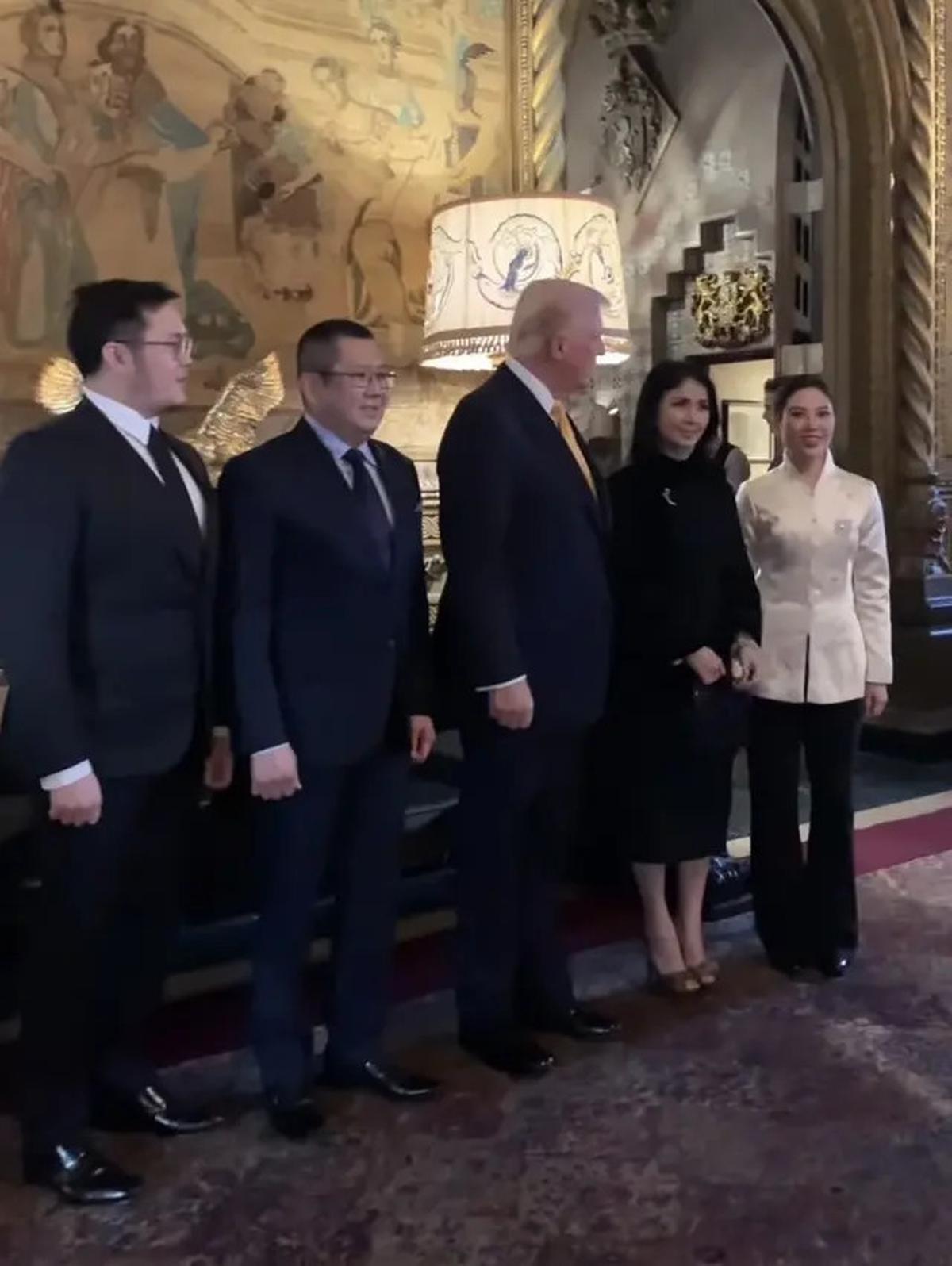 6 Potret Tampilan Angela Tanoesoedibjo Bertemu Donald Trump Sebelum Pelantikan Presiden Amerika, Dibalut Kebaya Modern Putih