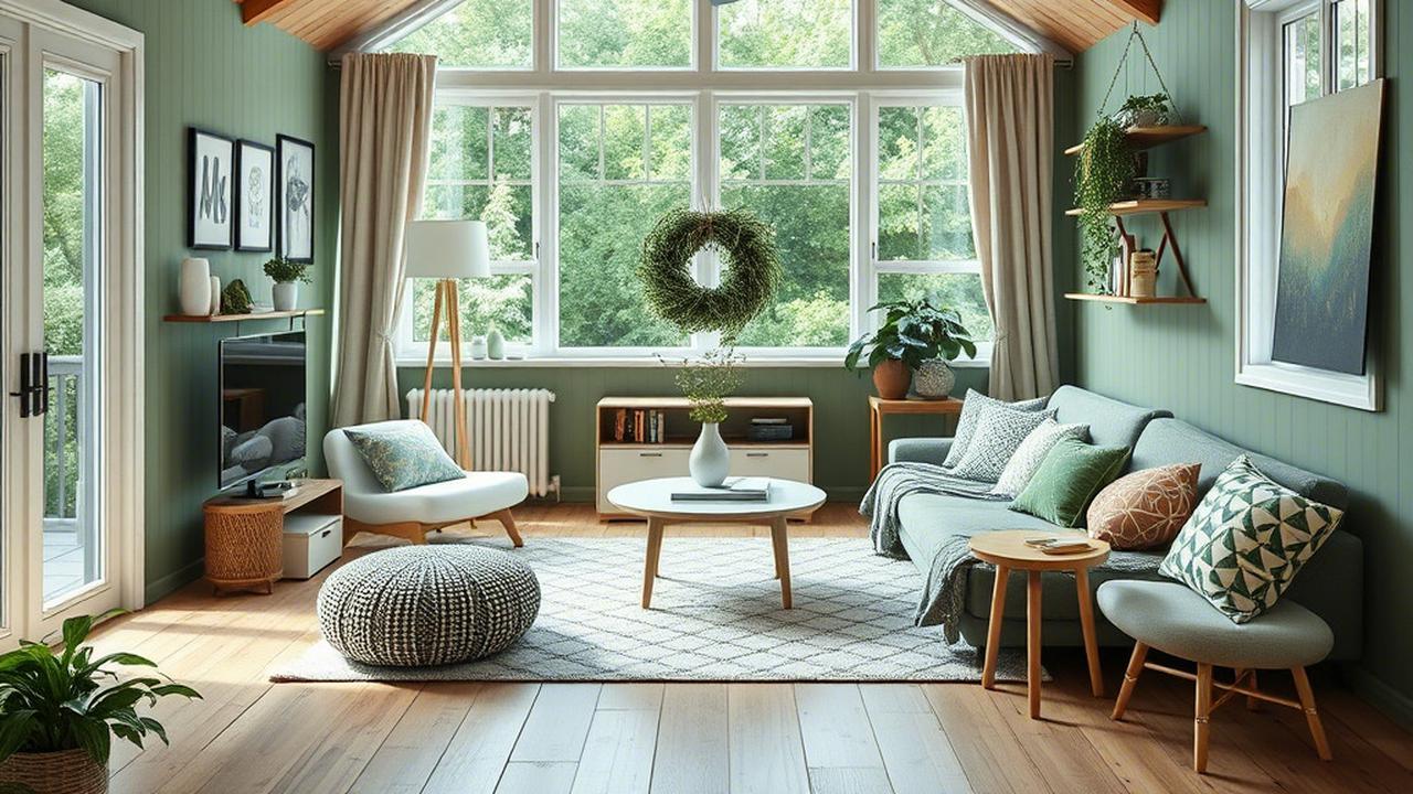 12 Kombinasi Warna Interior Rumah Scandinavian Minimalis, Sederhana ...