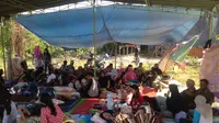 Cerita Cem, warga BTN RK Makrif Dusun Rungkang, Desa Merembu, Lombok Barat, Nusa Tenggara Barat yang merasakan gempa Lombok. (Muhammad Kasim/Cem)