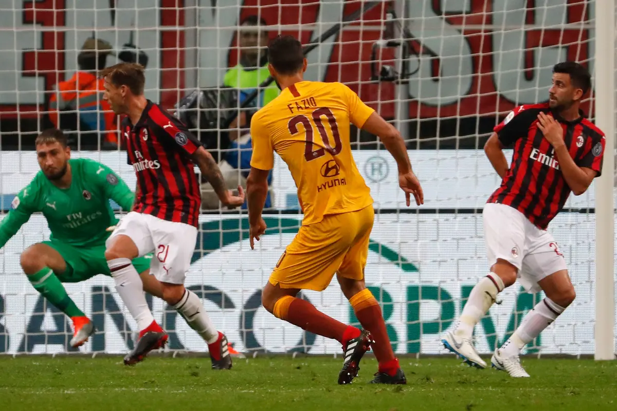 Dramatis, Gol Patrick Cutrone Bawa AC Milan Tekuk AS Roma 2-1
