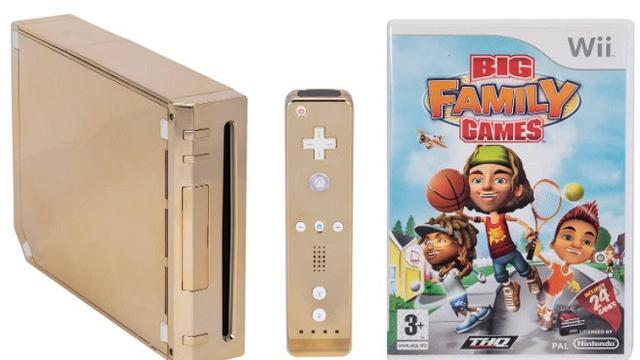 Nintendo Wii emas (Dok. Goldin)