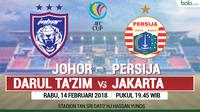 AFC CUP_Johor Darul Tazim Vs Persija Jakarta (Bola.com/Adreanus Titus)