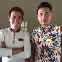 Dodhy eks Kangen Band dan Andrigo. (Muhamad Altaf Jauhar/Bintang.com)