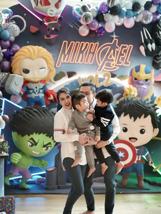 Ultah Mikhael Moeis Anak Sandra Dewi (Instagram/sandradewi88)