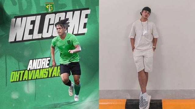 5 Potret Andre Oktaviansyah Tampil Keren di Luar Lapangan, Pemain Baru Persebaya