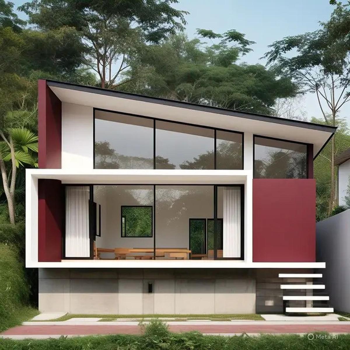 7 Ide Kombinasi Warna Cat Fasad Rumah, Bikin Tampilan Hunian Jadi Makin Mewah