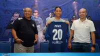 Arema FC perkenalkan Juan Pablo Pino sebagai pemain asing anyar (Foto: Arema FC)