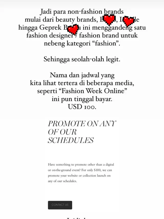 Cuitan Lucky Heng soal Paris Fashion Week 2022. (Foto: Dok. Instagram @mrluckyheng)