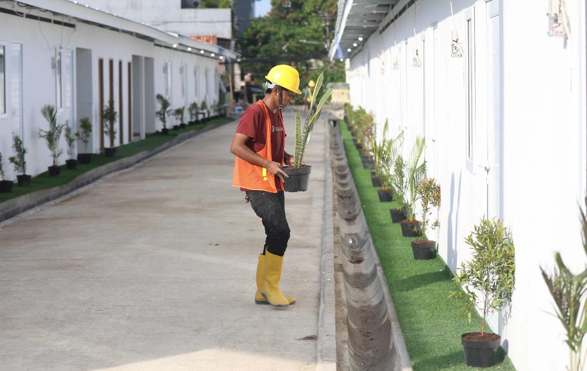 FOTO: Intip Hunian Layak Huni Warga Bantaran Rel Pasar Senen