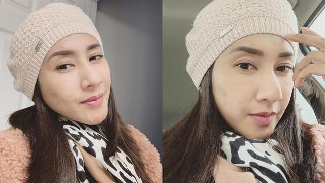 Kini ia terlihat semaki cantik meski hanya memakai makeup yang tipis.