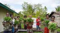 Namun di tengah krisis iklim yang makin nyata, harapan baru warga Asmat  mulai tumbuh di atas air. Lewat program From Floating Farm to Table (FF2T) mereka bisa mengupayakan pangan di atas air.